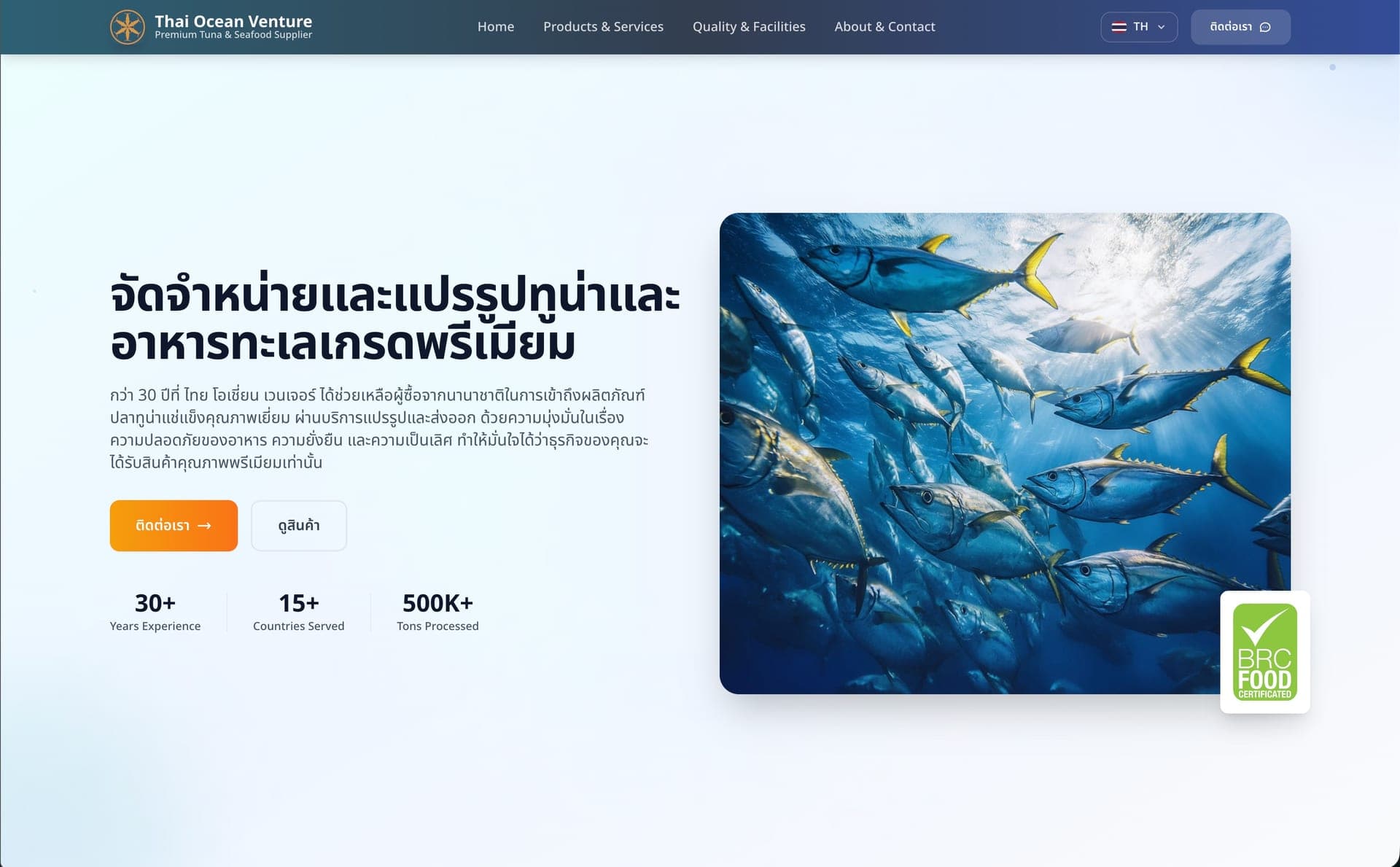 Thai Ocean Venture site after the production move